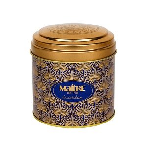 MAITRE de Thé GOLDEN MAGIC (ЗОЛОТАЯ МАГИЯ) ЧАЙ ЧЕРНЫЙ БАЙХОВЫЙ ИНДИЙСКИЙ АССАМ СРЕДНЕЛИСТОВОЙ АРОМАТИЗИРОВАННЫЙ С ДОБАВКАМИ РАСТИТЕЛЬНОГО СЫРЬЯ, 100Г