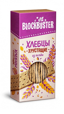 Хлебцы хрустящие из полбы, 130x16