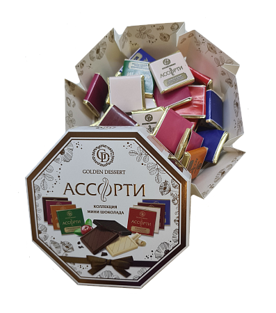 Ассорти мини шоколада "Восьмигранник"