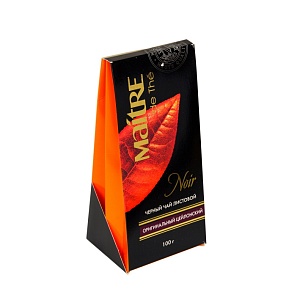 MAITRE de Thé  ОРИГИНАЛЬНЫЙ ЦЕЙЛОНСКИЙ чай черный байховый цейлонский среднелистовой, 100г