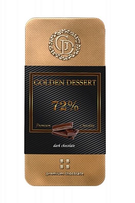 Горький 72% какао-продуктов