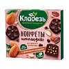 Конфеты из темного шоколада с дробленым миндалем 100 г